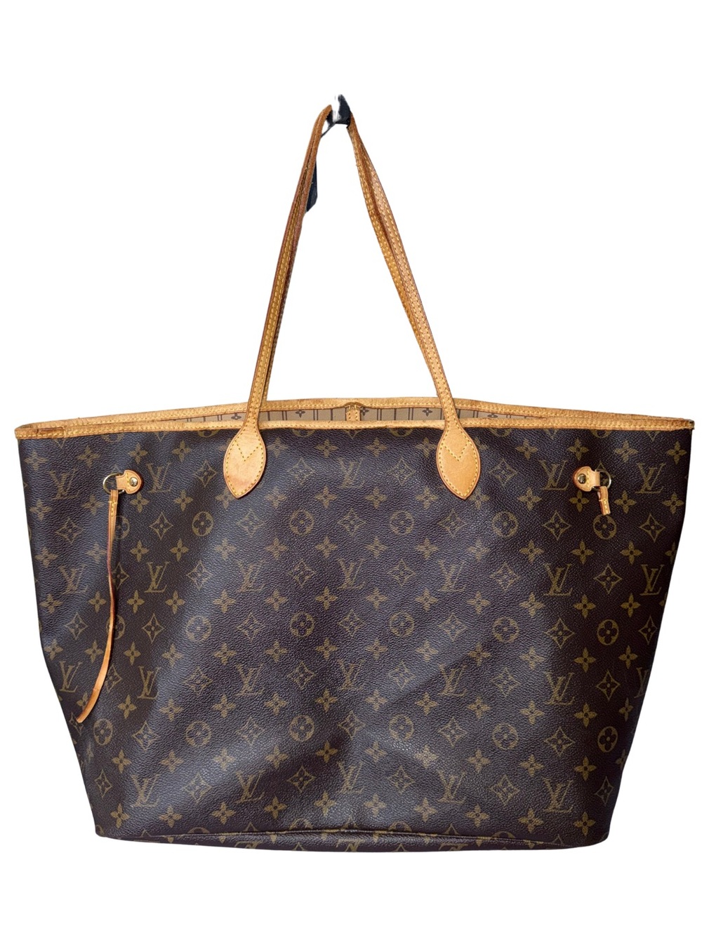 Louis Vuitton Monogram Canvas Tote in Brown and Tan